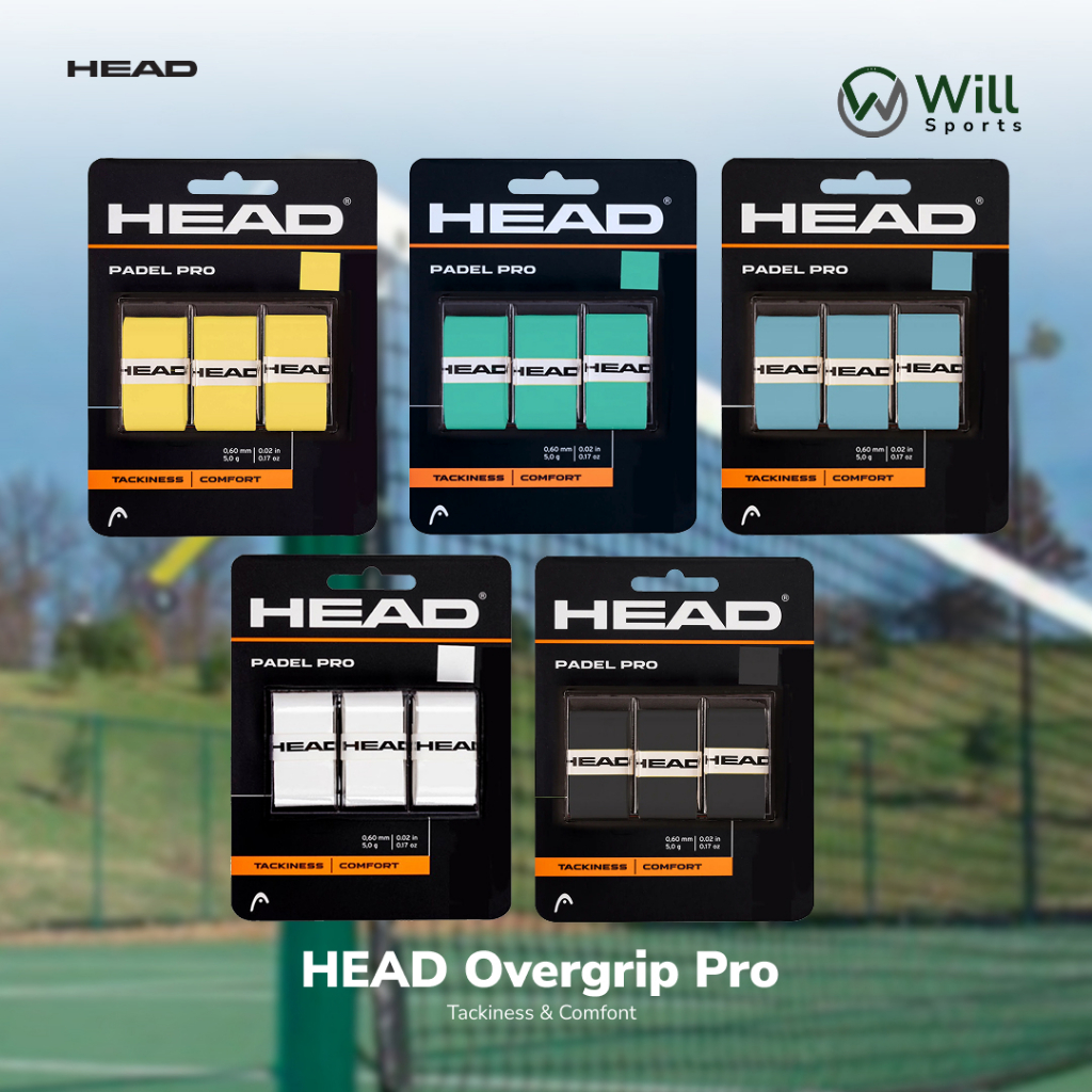 HEAD Tennis Overgrip Tour 3 Pcs Grip Tennis grip Padel Head