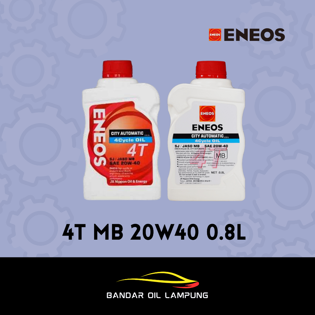 ENEOS 4T JASO MB 20W-40 (ENEOS 4T City Matic)