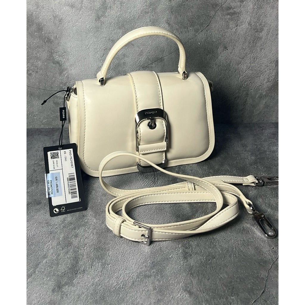 Pedro Shoulder Bag for Women - Beige (100% Original)