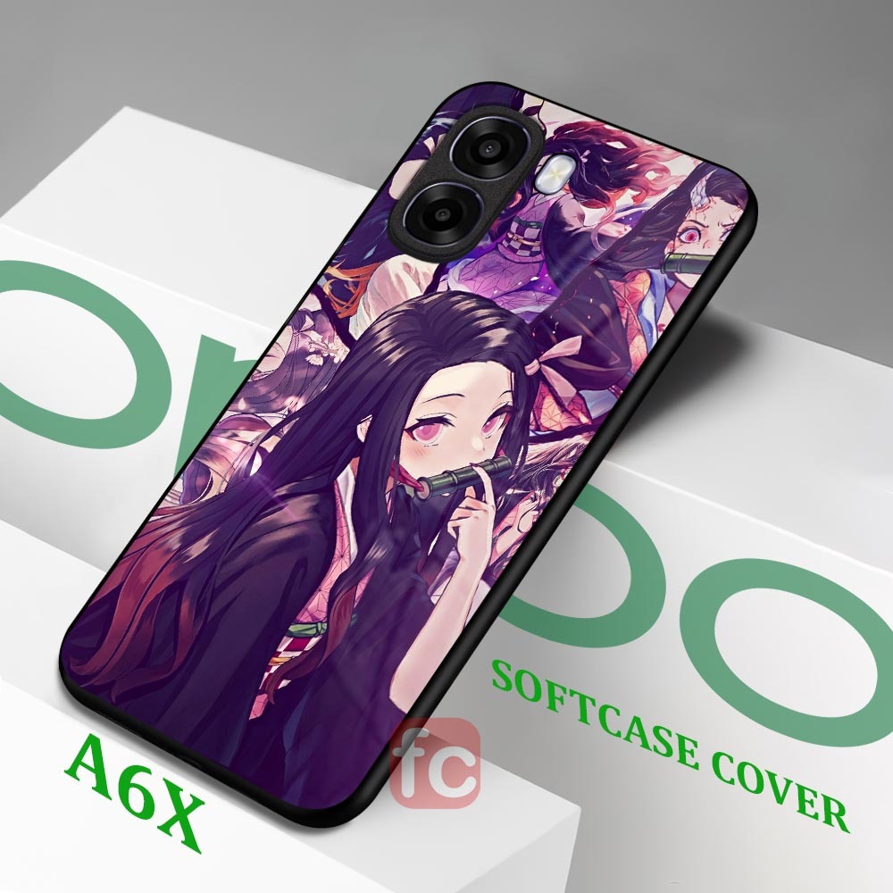 FR54 Softcase Kilau Oppo A6X | A6x Case Casing Kesing Silikon A6x | A6X Silicon Pelindung Hp Freedom