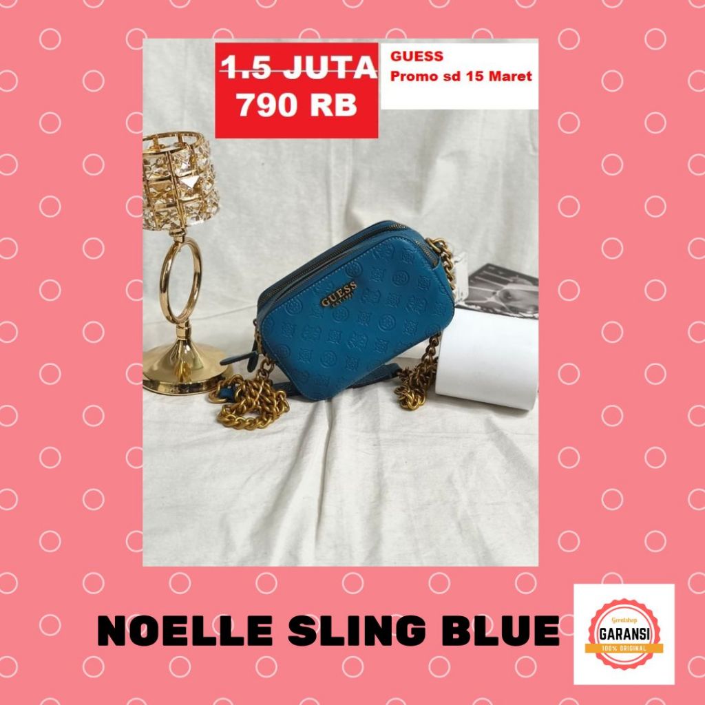 Tas selempang sling bag wanita SALE Guess seri NOELLE CAMERA 100% ORI
