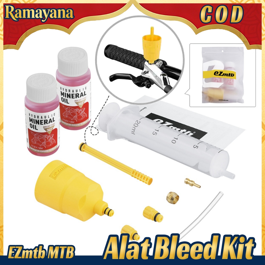 Bleed Kit Rem Hidrolik Sepeda MTB Alat Bleeding Minyak Rem Sepeda Tool Perawatan Rem Cakram Hidrolik