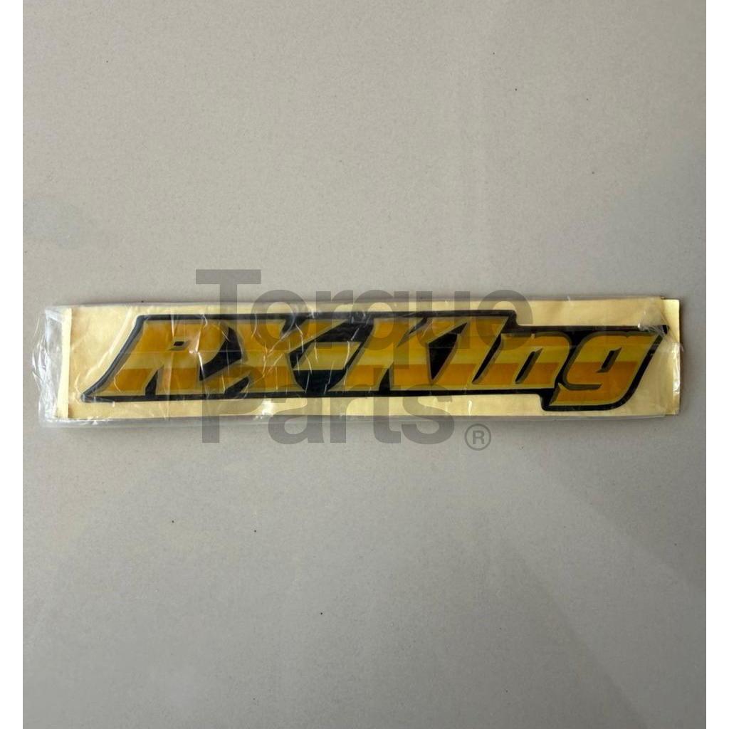 STIKER LOGO EMBLEM TANGKI RX KING 2001-2002 ORIGINAL