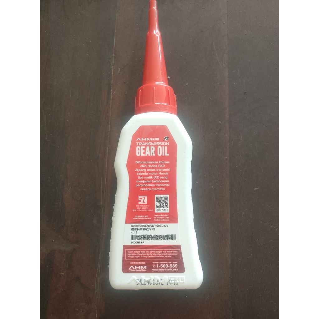 OLI GARDAN AHM ASLI ORIGINAL HONDA