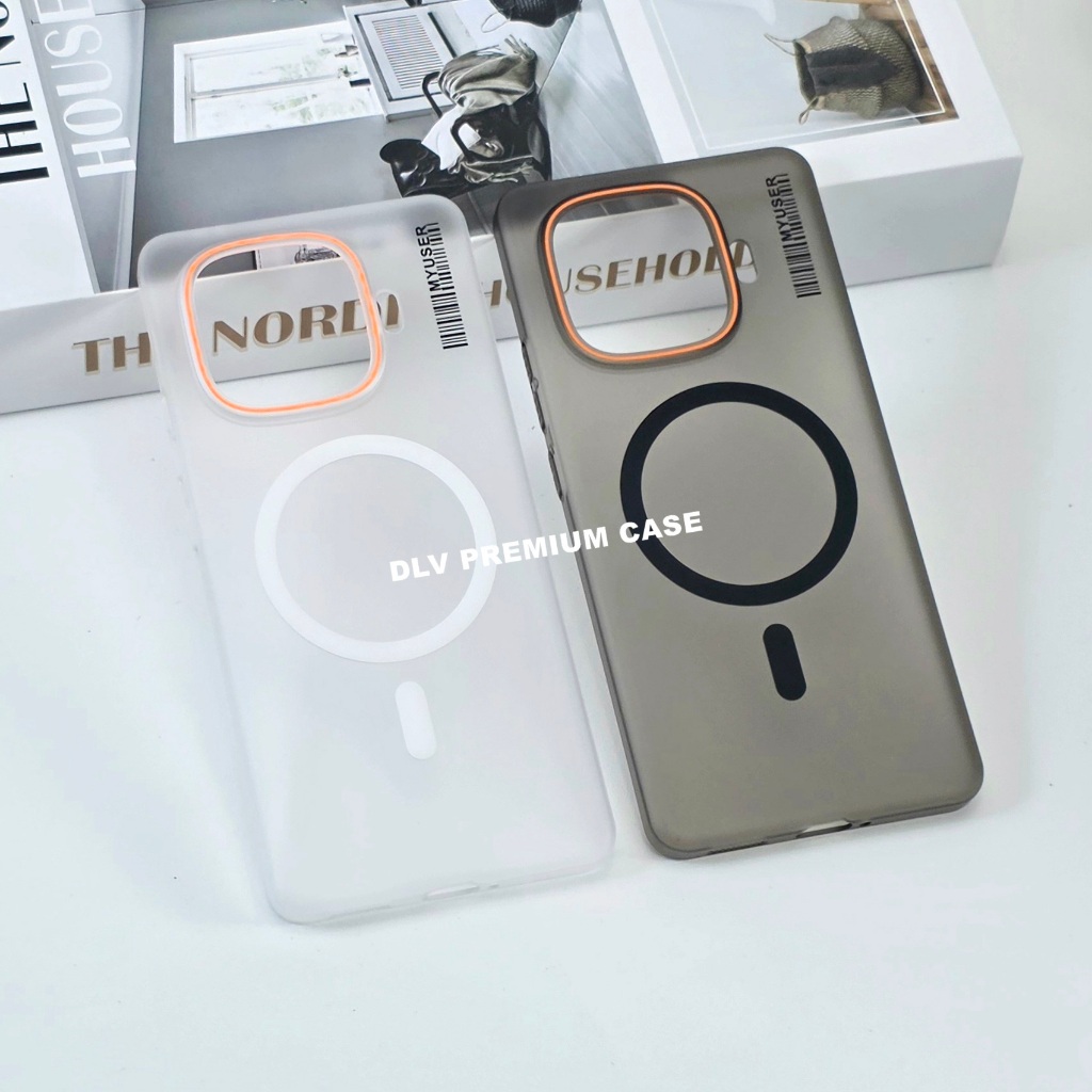 CASE FOR IQOO Z9 5G IQOO Z10 5G IQOO Z10R IQOO Z10 LITE CASE MYUSER BARCODE MAGSAFE SLIMFIT ULTRATHI