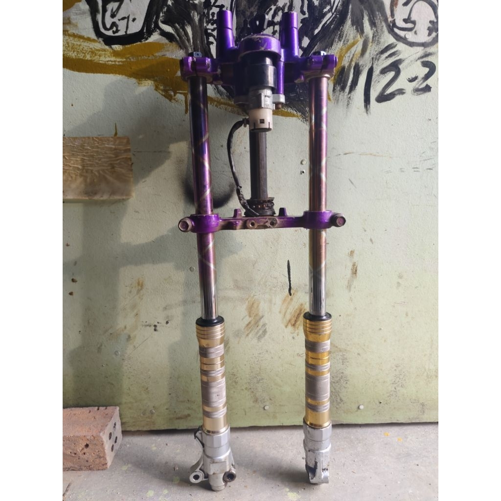 shock vixion old segitiga ori as shock 26mm