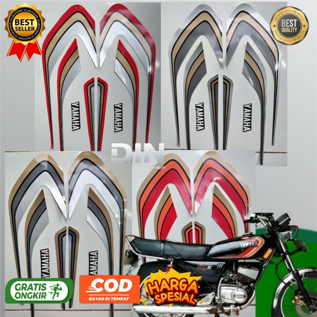 STIKER STRIPING RX SPESIAL TERLARIS