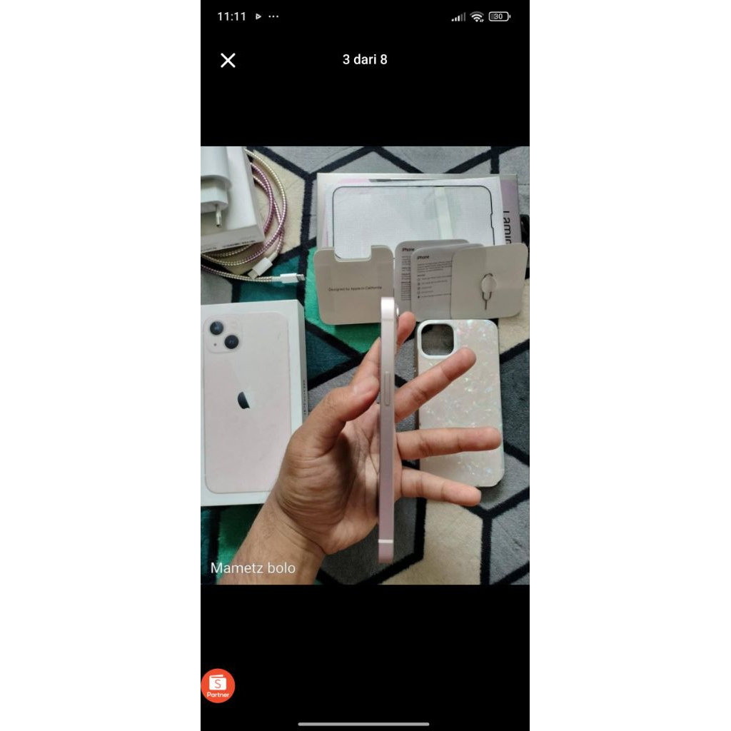 IPHONE 13 PINK SECOND