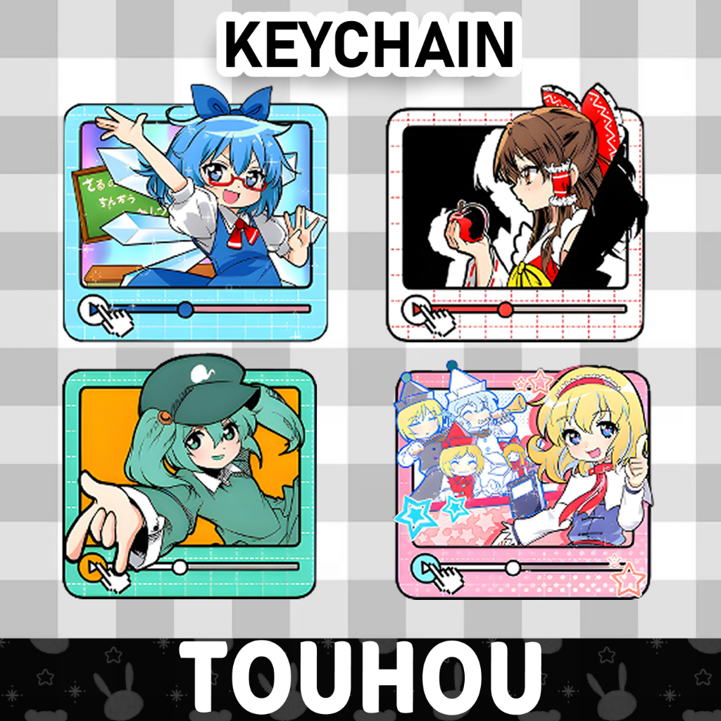 Gantungan Kunci Akrilik /  TOUHOU PROJECT