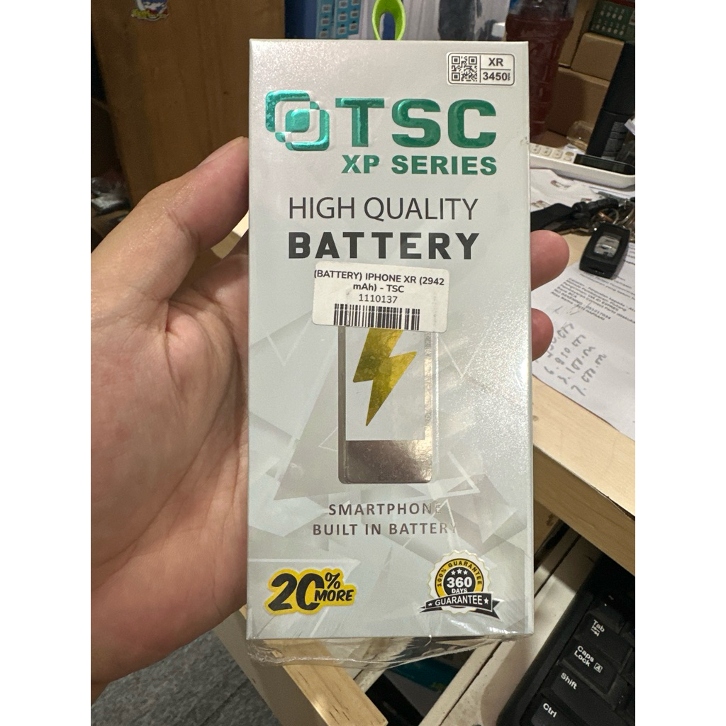 Baterai iphone XR original battery