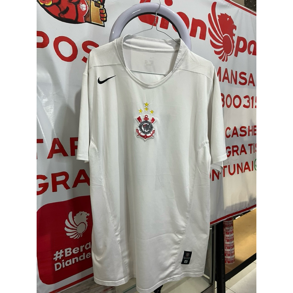 KDL-422 Original Nike Corinthians 2004 home #10 (biasa dipakai Carlos Tevez)