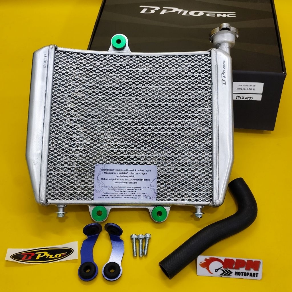 Radiator Bpro Ninja R / SS Ninja RR Mx King Vixion R15 V3 Sonic Supra GTR CBR CB 150 GSX 150 Origina