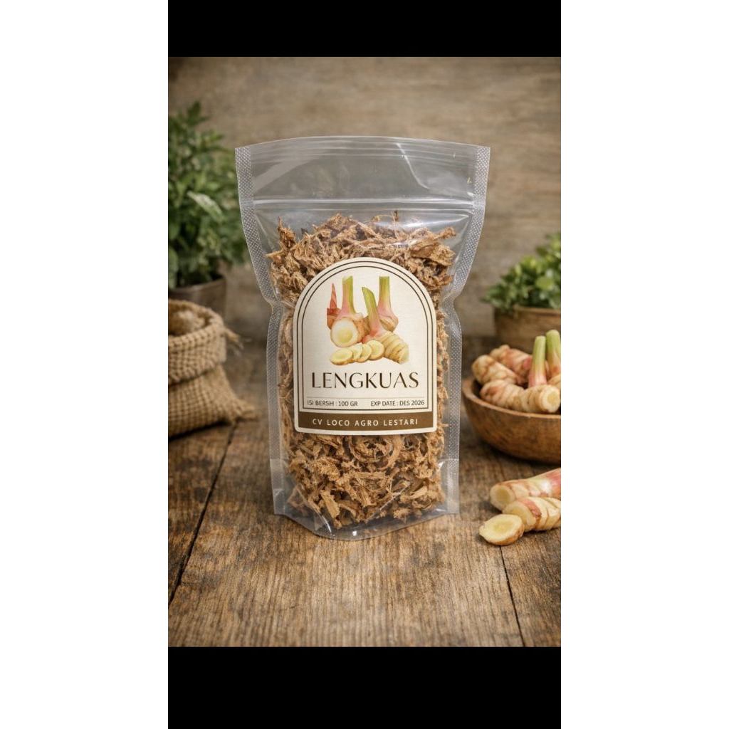 Lengkuas Iris Kering