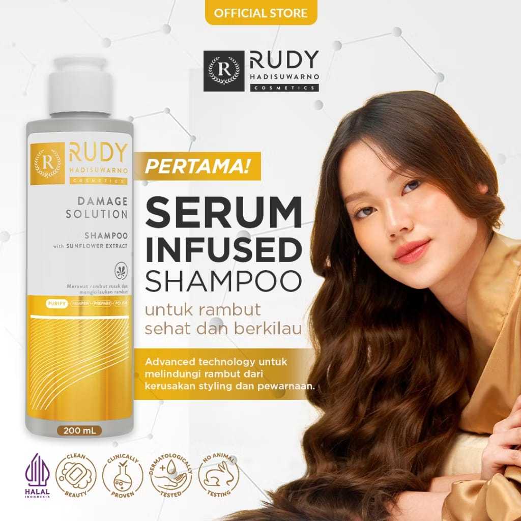Rudy Hadisuwarno Damage Solution Shampoo