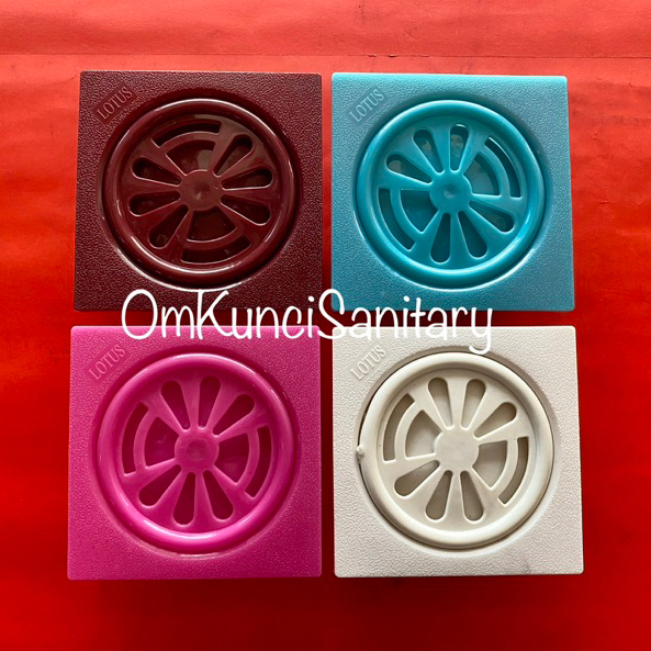 Saringan Got Setengah Mangkok Plastik Floor Drain Air Kamar Mandi PVC Saringan Got Kamar Mandi Plast