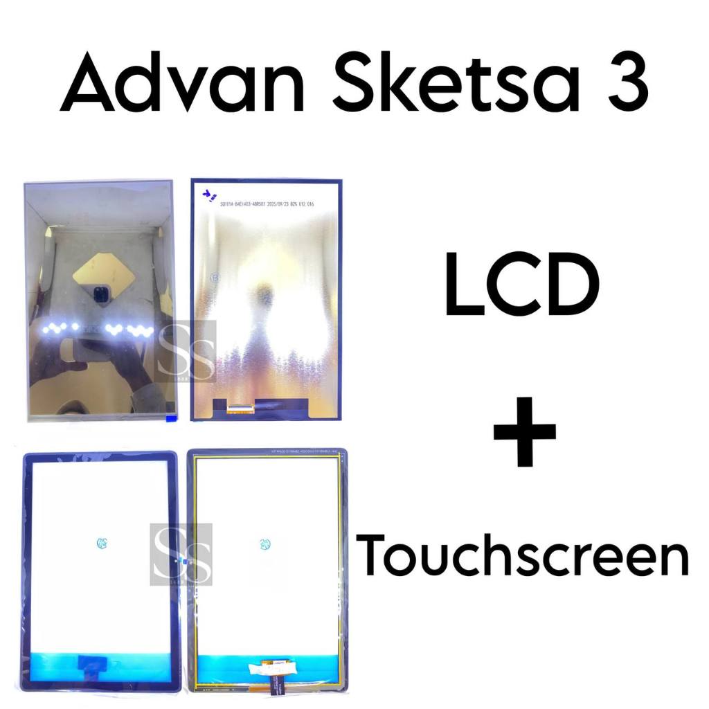 Lcd Touchscreen Tab Advan Sketsa 3 - Pisahan
