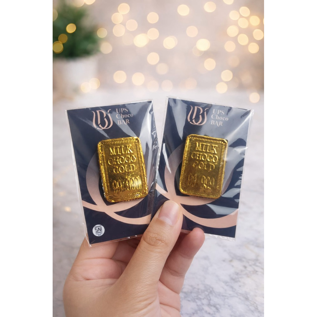 Coklat Emas UBS THR Lebaran 10 pcs perbox