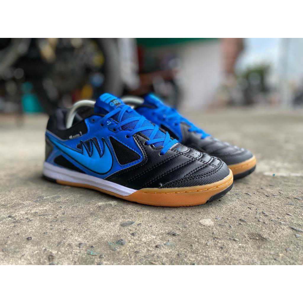 [Terlaris] Sepatu Futsal Supreme X SB Gato IC - Blue Limited