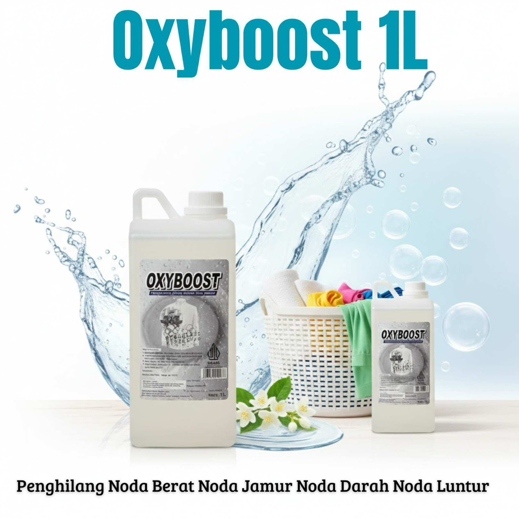Cairan penghilang noda darah (OxyBoost 1 liter)