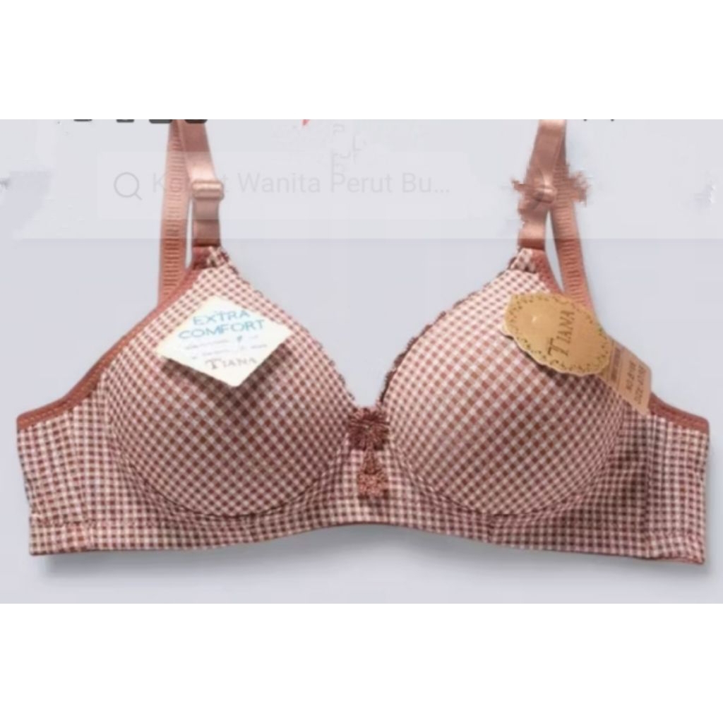 Bra B 108 Bra tanpa kawat Cup C Ukuran 36,38,40,42