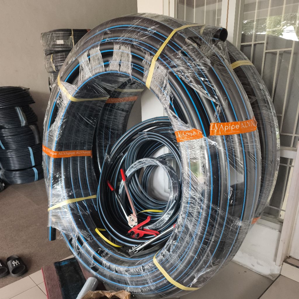 SELANG AIR BERSIH/PIPA HDPE 2 INCH PN10 (100m/Roll)