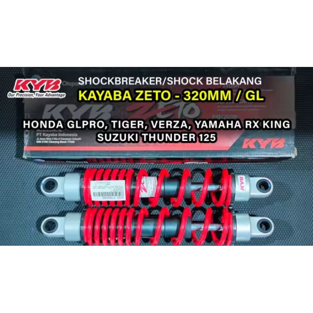 shockbreaker motor kyb zeto Megapro
