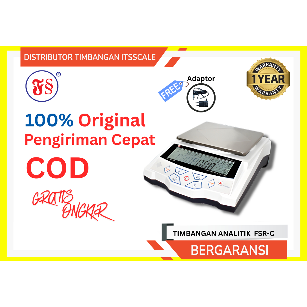 Timbangan Laboratorium Fujitsu FSR - C 6000 - FSR-C 10000