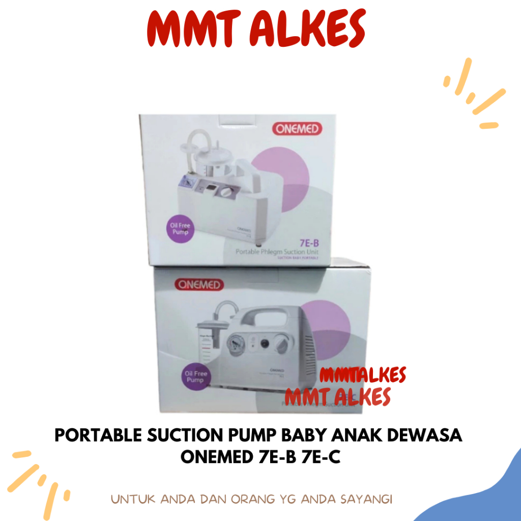 PORTABLE SUCTION PUMP BABY ANAK DEWASA ONEMED 7E-B 7E-C