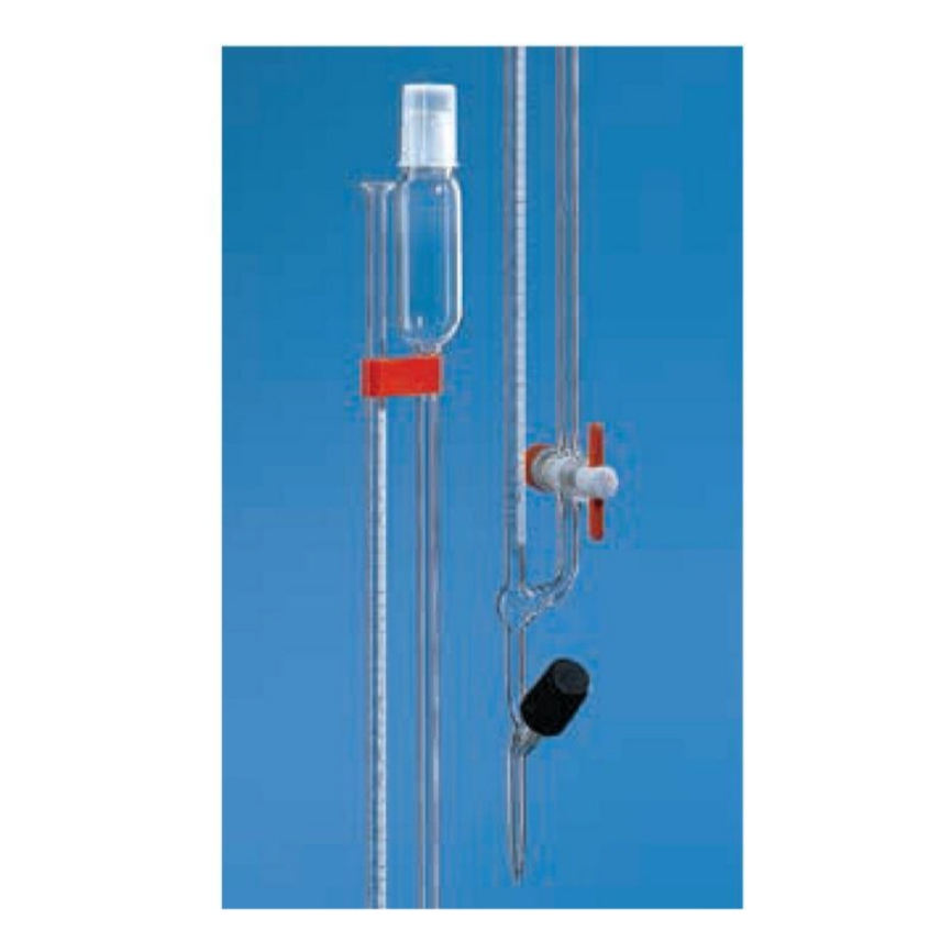 BRAND | MIKRO BURET 2mL Glass Key Class AS Straight Bang Pattern Stopcoak Micro Burettes # 242-55