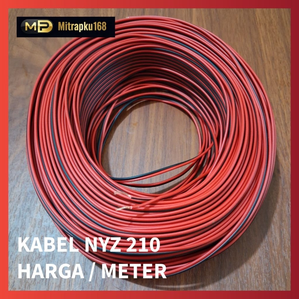 Kabel Serabut NYZ 2x10 Harga Per Meter Kabel Serabut Tembaga Murni