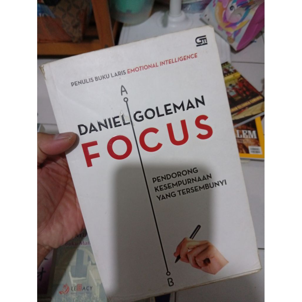 motivasi daniel goleman focus bekas original