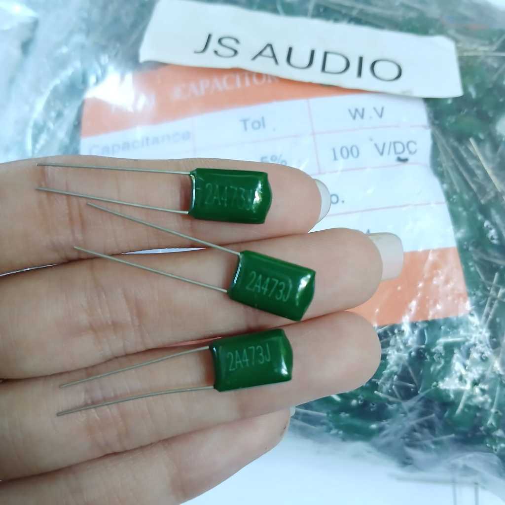 KAPASITOR 473 capasitor milar 473 100 volt milar 47 N 100 v
