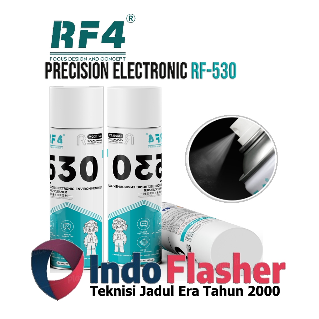 RF4 RF530 RF-530 ELECTRONIC 500ML - ELECTRONIC ENVIRONRONMENTALLY FRIENDLY CLEANER CAIRAN PEMBERSIH 