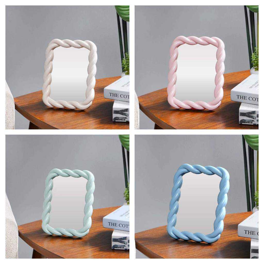 INFORMA Informa 13x18 Cm Cermin Meja Plastik Cermin Make-Up