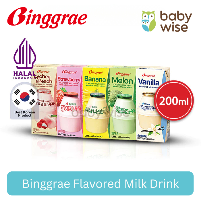 Binggrae Flavored Milk Drink 200ml