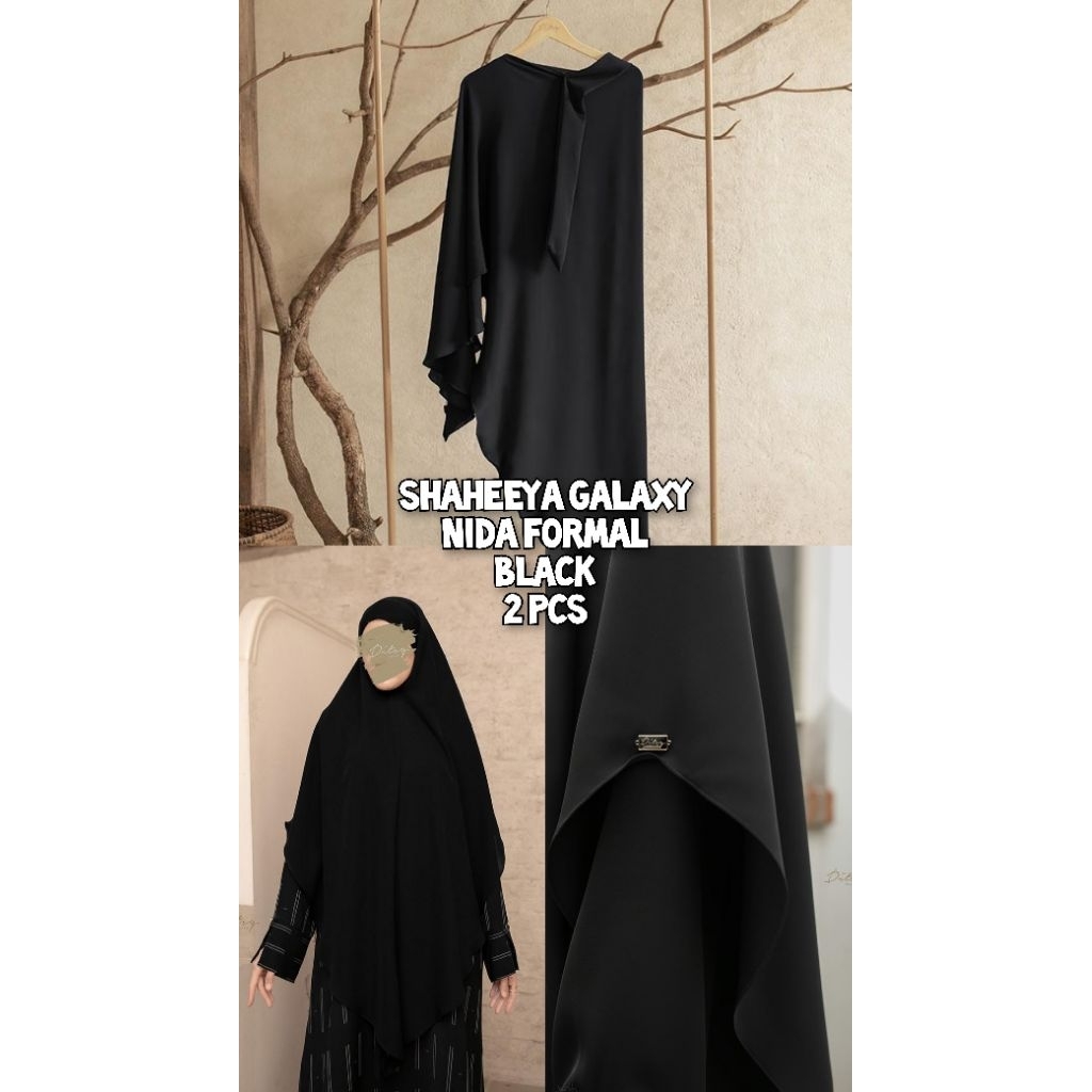 LITTLE LYAALA MINA BRUNETTE , SHAHEEYA GALAXY NIDA FORMAL BLACK / DITSY MOSLEM / DITMOS / MARET 2026