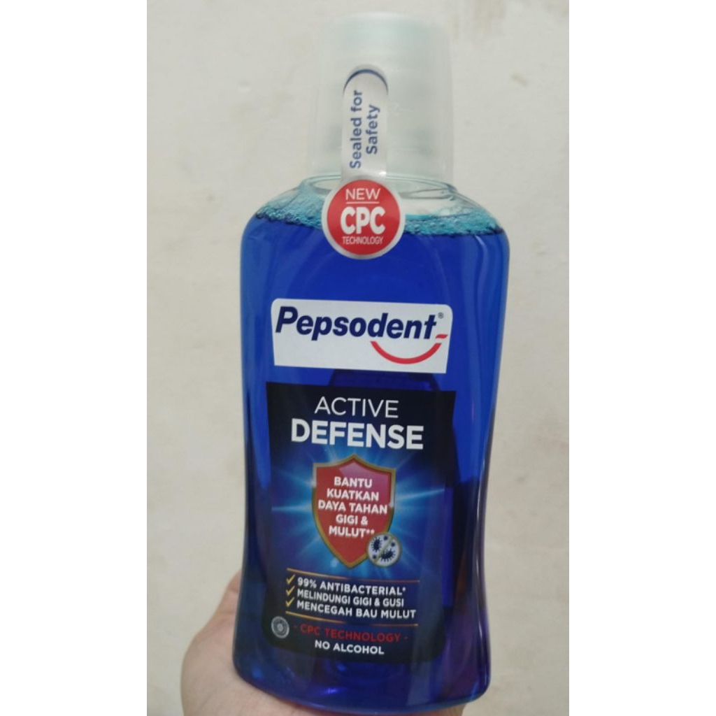PEPSODENT MOUTHWASH ACTIVE DEFENSE 300ML