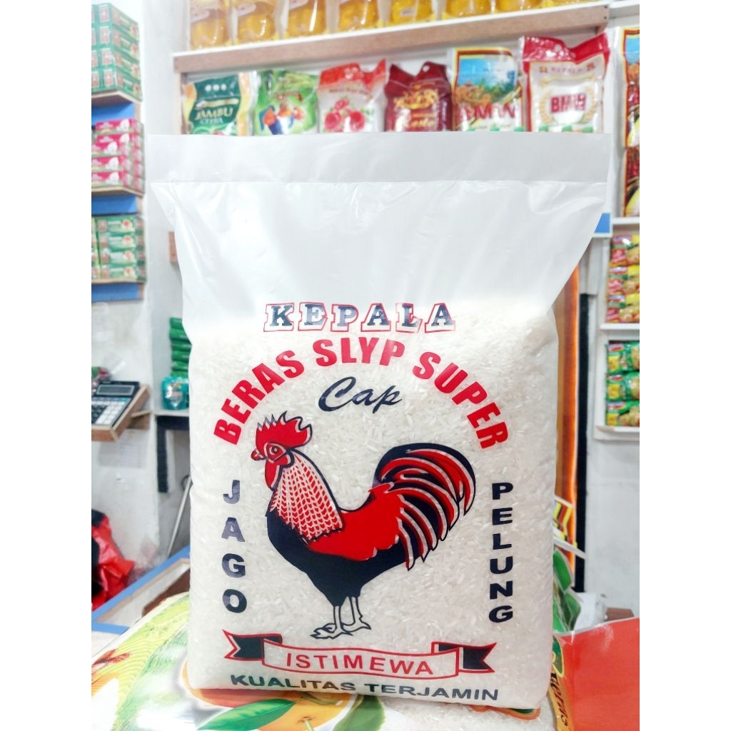 beras cap Ayam jago 3kg