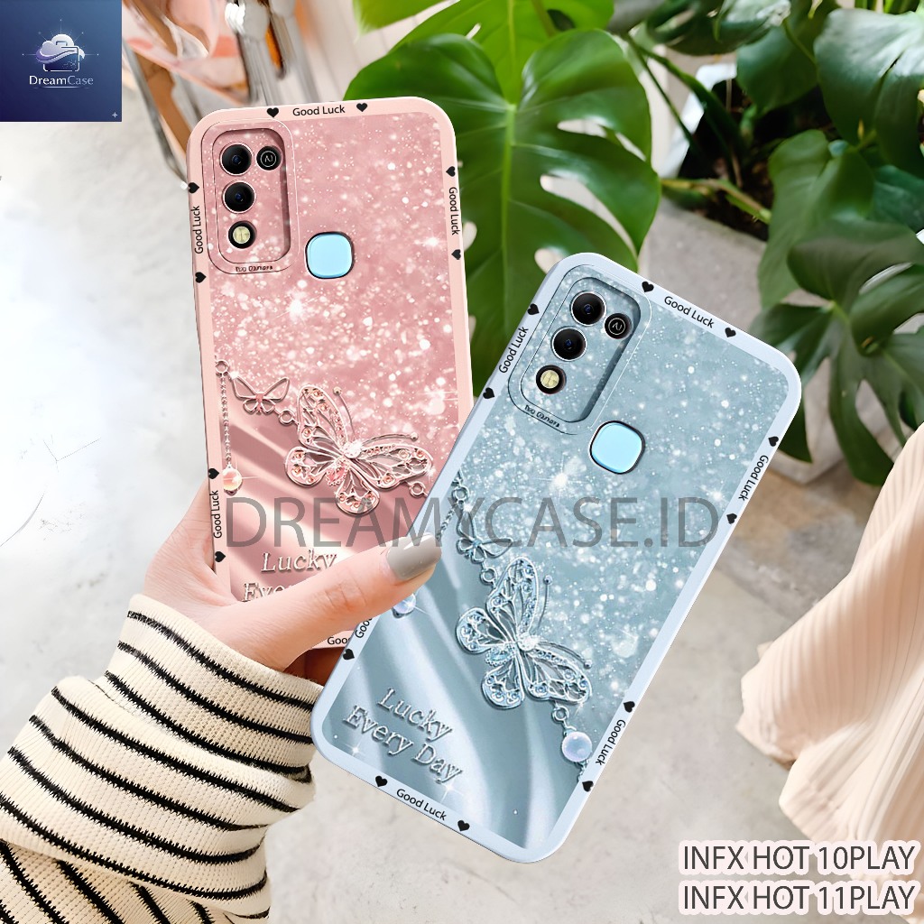 Soft Case INFINIX HOT 11PLAY / HOT 10PLAY MOTIF Karakter Cute - Case Keren - Casing Kekinian Case Hp