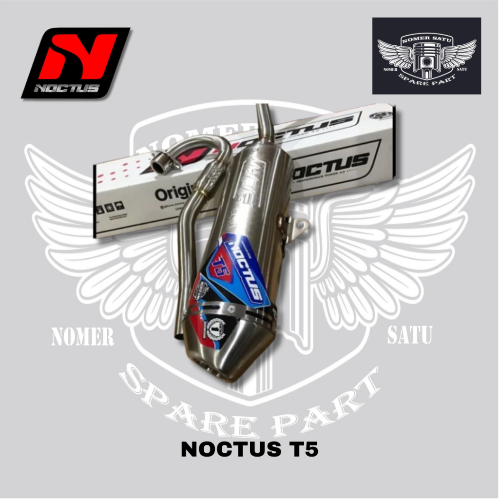 NORIFUMI KNALPOT RACING TRAIL TRABAS TIPE NOCTUS T5 STANDART HARIAN WR155 WR 155 ORIGINAL 100%