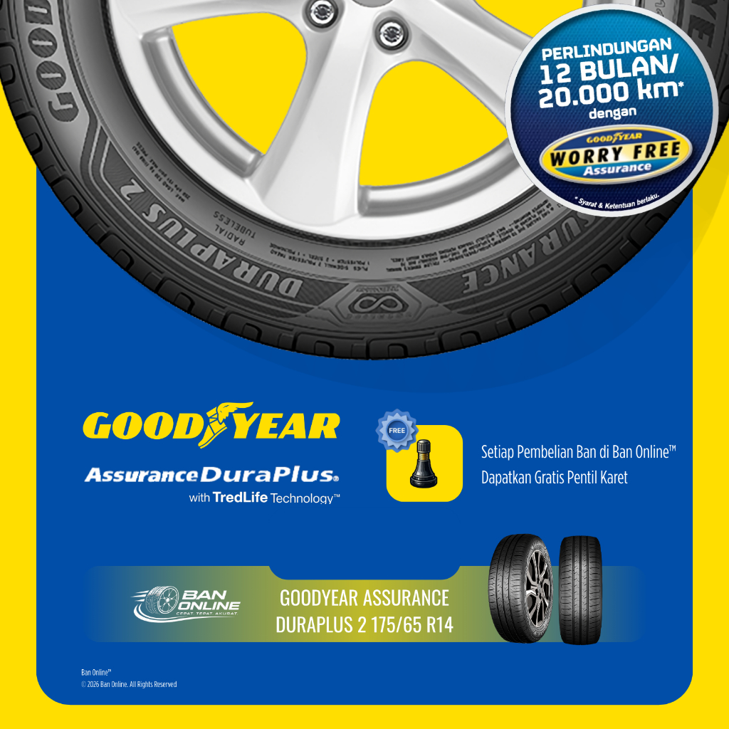 Goodyear Assurance Duraplus 2 175/65 R14