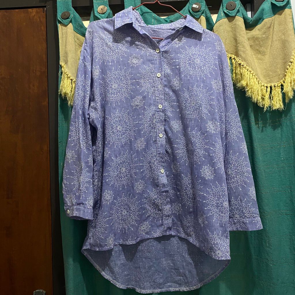 preloved kemeja bordir