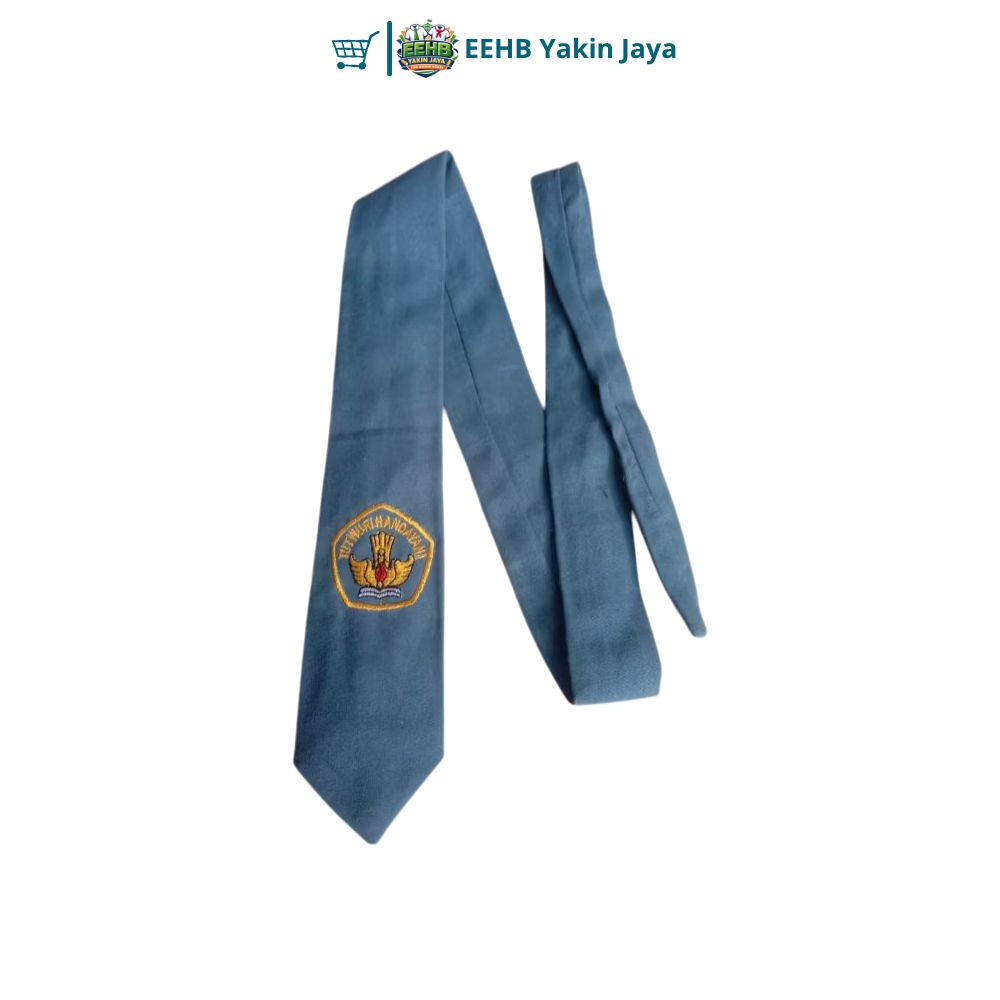 Dasi Sekolah SMA SMK Putra Putri Seragam Sekolah Dasi SMA SMK Bordir Tutwuri Dasi SMA Abu Panjang