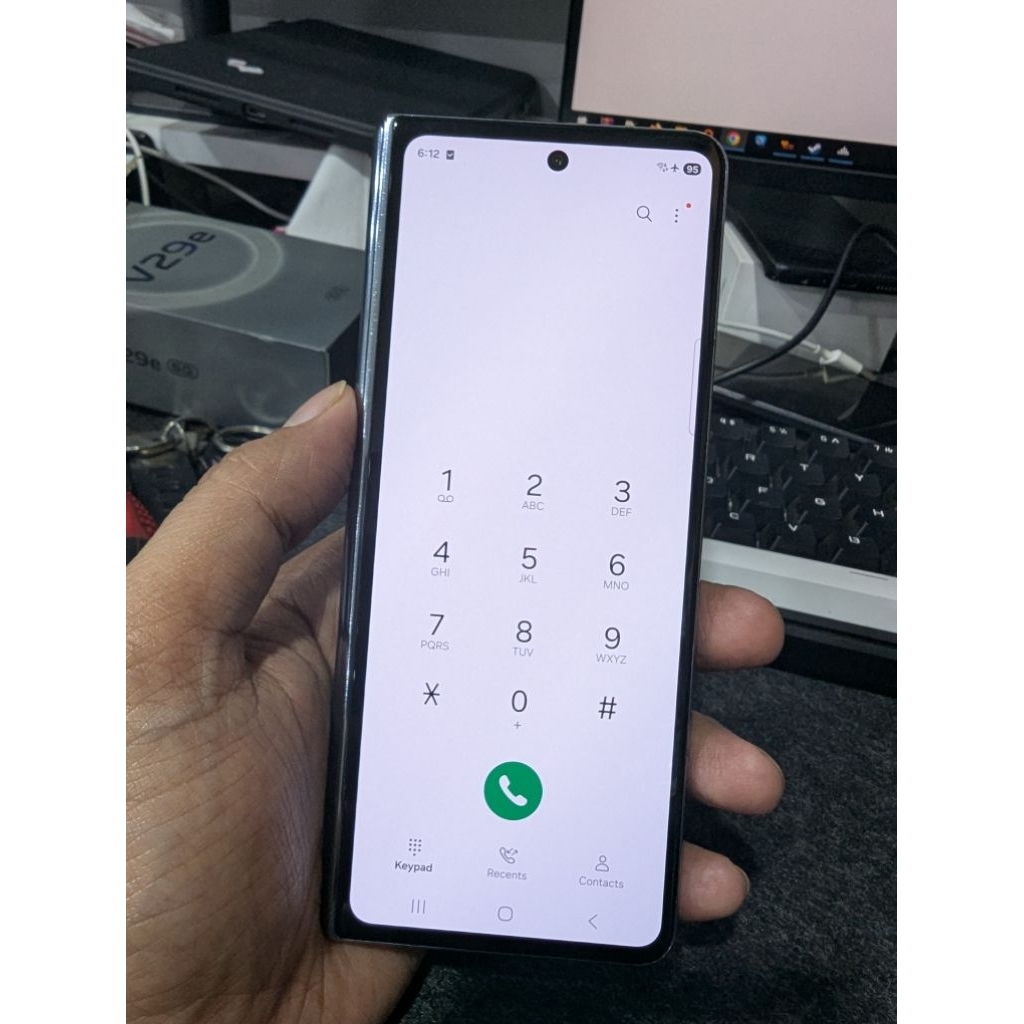 LCD SAMSUNG GALAXY Z FOLD 4 DEPAN / FRONT SCREEN F936 ORIGINAL SECOND COPOTAN