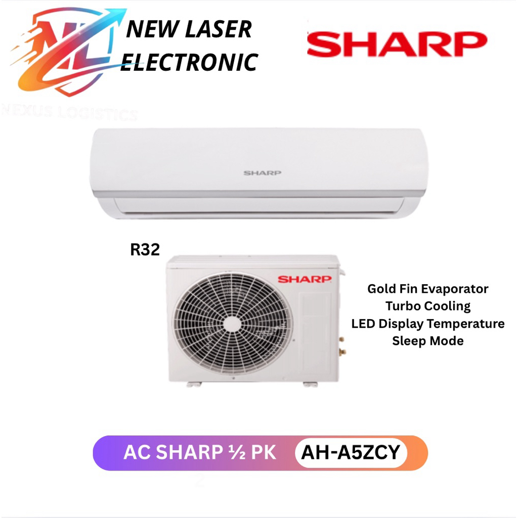 AC SHARP 1 PK AH A5ZCY(1/2PK), AH A9ZCY(1PK)
