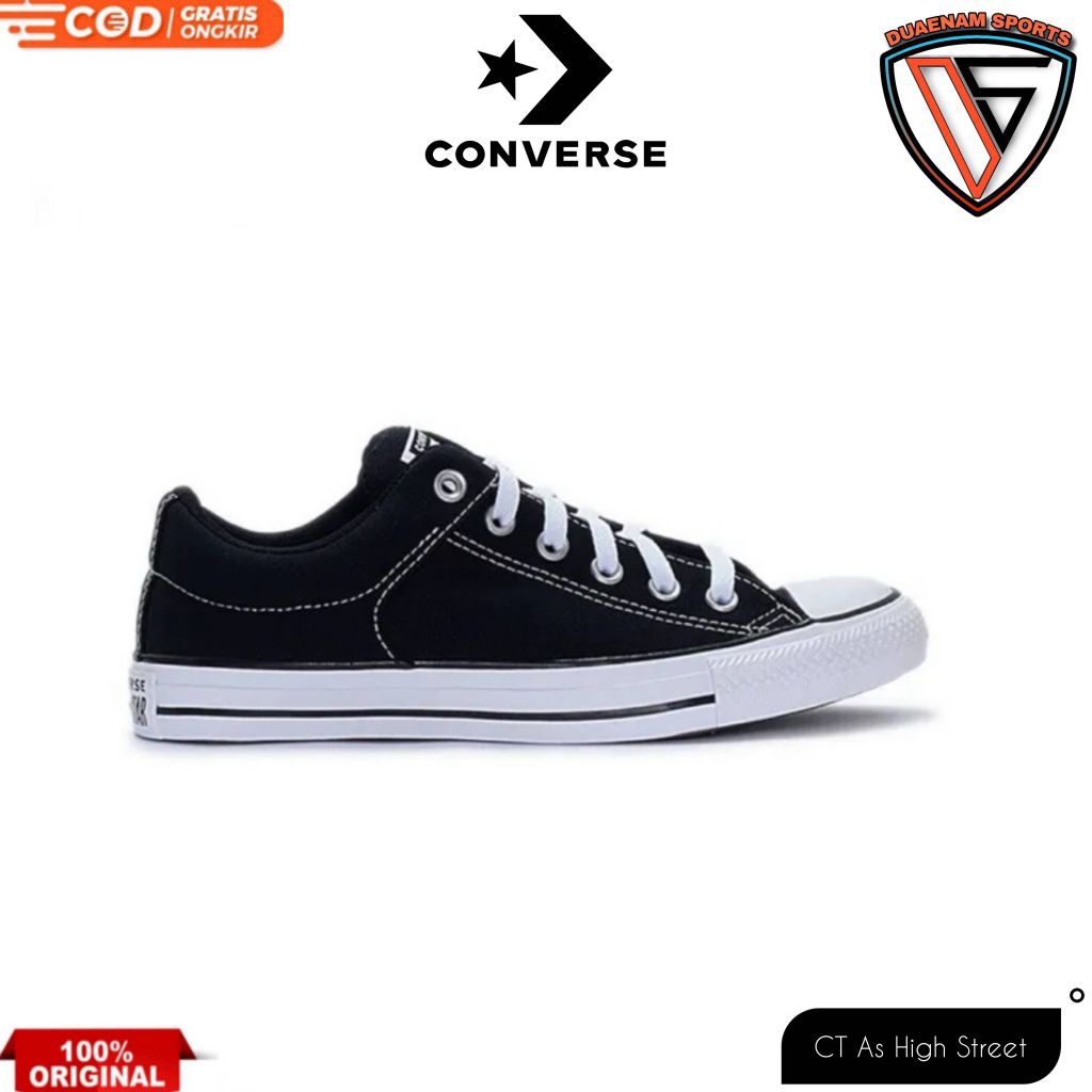 SALE CONVERSE CTAS HIGH STREET CONA01718C - BLACK