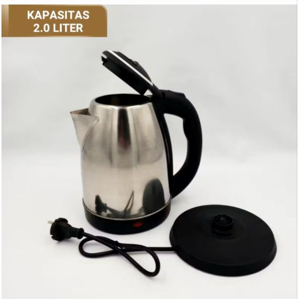 Teko Listrik 2 Liter/Teko Pemanas Air Listrik 2 Liter/Teko Pemanas Air Listrik 2 Liter