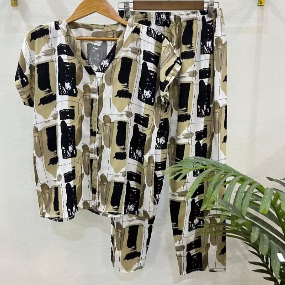 PIYAMA READY | BAJU TIDUR | PIYAMA MAKASSAR | SETCEL MAKASSAR | PIYAMA KANCING BUSUI | PIYAMA RAYON 