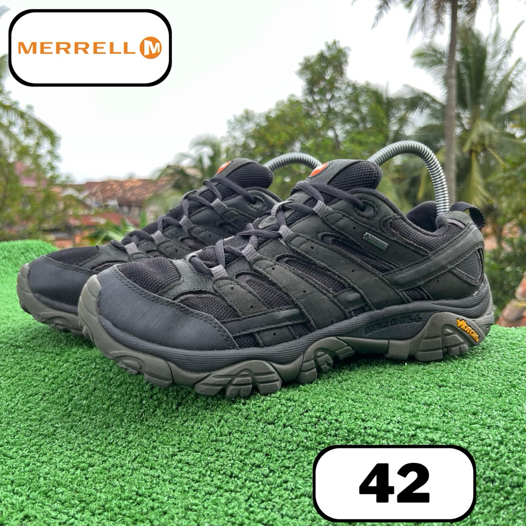 sepatu gunung Merrell Moab 2 Smooth Gtx