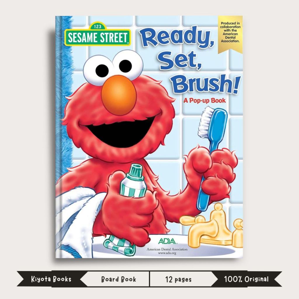 Sesame Street Ready, Set, Brush A Pop-Up Book